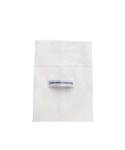 JOHN LAWRENCE SULLIVAN（ジョンローレンスサリバン）の「RIB HI SOCKS（ソックス/靴下・メンズ・ブラック/グレー/ホワイト/ボルドー・ONE SIZE）」の7枚目の写真