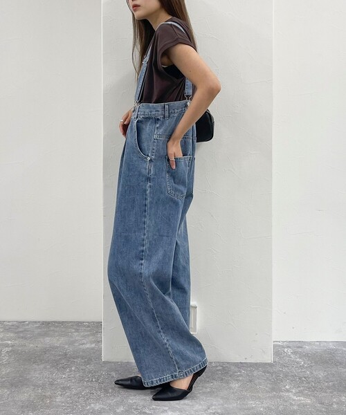 fredy emue(フレディエミュ)の「フレンチスリーブプリントTシャツ(Tシャツ/カットソー・レディース・ブラウン/チャコールグレー/オフホワイト・38)」の18枚目の写真