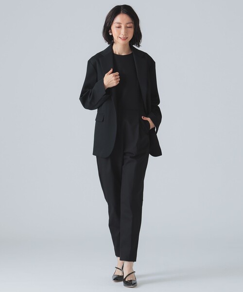 EFFE BEAMS（エッフェビームス）の「ウール テーラードジャケット（テーラードジャケット・レディース・ブラック・36/38）」の2枚目の写真