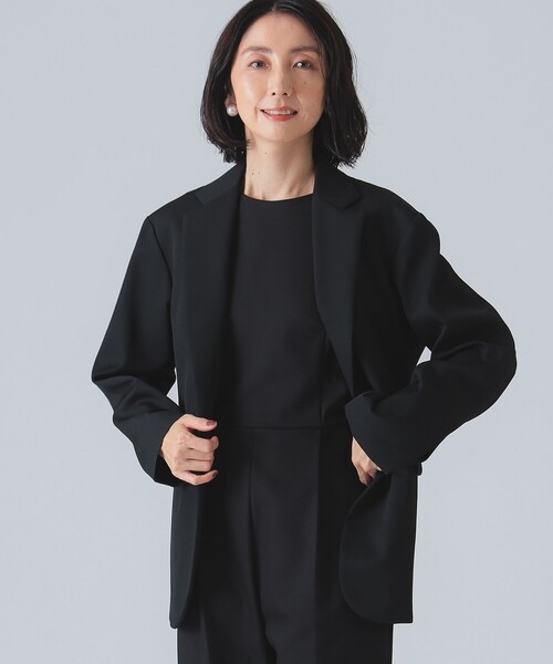 EFFE BEAMS（エッフェビームス）の「ウール テーラードジャケット（テーラードジャケット・レディース・ブラック・36/38）」の12枚目の写真