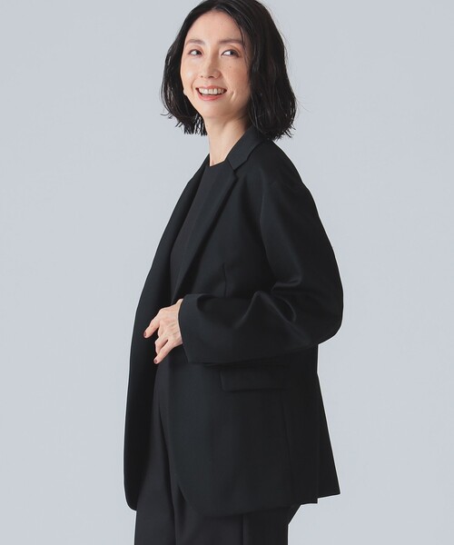 EFFE BEAMS（エッフェビームス）の「ウール テーラードジャケット（テーラードジャケット・レディース・ブラック・36/38）」の11枚目の写真