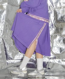 L.H.P | neuron/ニュウロン/チェックラインジャージスカート(スカート)