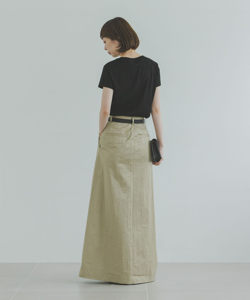 Noble（ノーブル）の「【＆】RITA/リタ フレンチスリーブTEE（Tシャツ/カットソー・レディース・ベージュ/ブラウン/ブラック・FREE）」の7枚目の写真