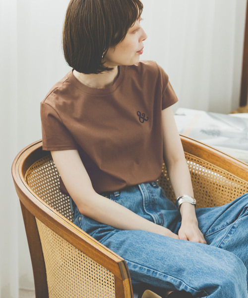 Noble（ノーブル）の「【＆】RITA/リタ フレンチスリーブTEE（Tシャツ/カットソー・レディース・ベージュ/ブラウン/ブラック・FREE）」の11枚目の写真