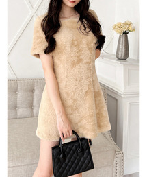 MIIA（ミーア）の「ふわふわミニワンピース（ワンピース）」