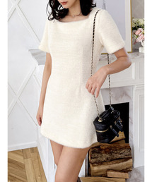 MIIA（ミーア）の「ふわふわミニワンピース（ワンピース）」