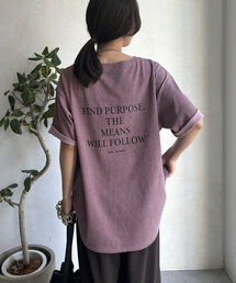 DouDou | 【WEB限定】ピグメントロゴTEE(Tシャツ/カットソー)