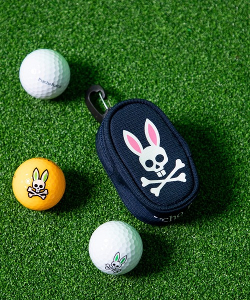 Psycho Bunny（サイコバニー）の「[GOLF]BUNNY ボールポーチ