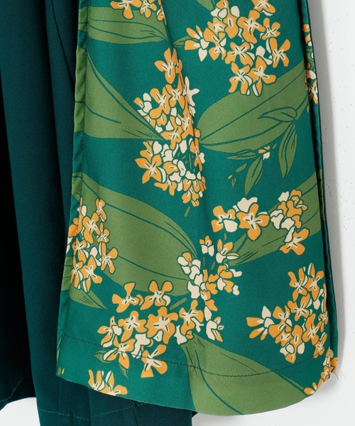 カヤ（カヤ）の「【カヤ】四季 冬装い八掛ワイドパンツ（その他パンツ・レディース・ネイビー/グリーン/レッド/ブラック/バーガンディー・FREE）」の18枚目の写真