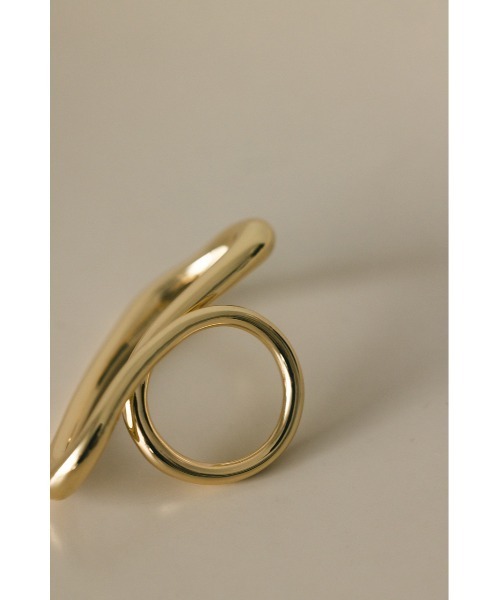STYLEMIXER（スタイルミキサー）の「decorate line アートリング（リング・レディース・ゴールド/シルバー・FREE）」の10枚目の写真