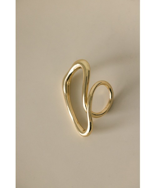 STYLEMIXER（スタイルミキサー）の「decorate line アートリング（リング・レディース・ゴールド/シルバー・FREE）」の12枚目の写真