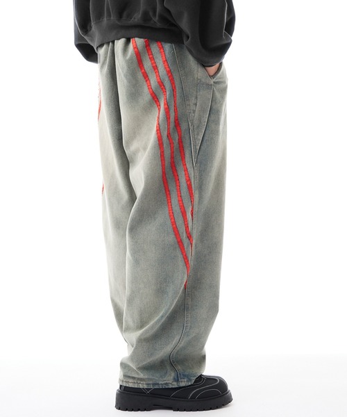 パンツ 2000's archive side line buggy pants y2k 2000´s archive side line buggy pants y2k