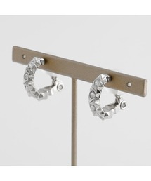 JewCas（ジュアキャス）の「JewCas ガラス＆パールリングONEMORE フープエアフィットイヤリング[JC4750]（イヤリング）」