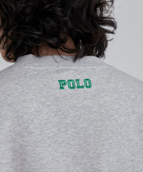 POLO BCS（ポロ ビーシーエス）の「POLO BCS（ポロ・ビーシーエス）ロゴ刺繍スウェット（スウェット・メンズ・ワインレッド/ネイビー/グレー・M/L/XL）」の17枚目の写真