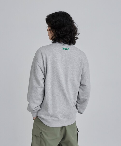 POLO BCS（ポロ ビーシーエス）の「POLO BCS（ポロ・ビーシーエス）ロゴ刺繍スウェット（スウェット・メンズ・ワインレッド/ネイビー/グレー・M/L/XL）」の19枚目の写真