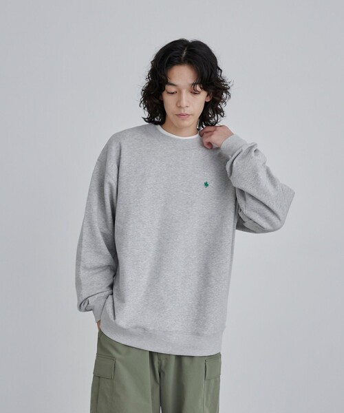 POLO BCS（ポロ ビーシーエス）の「POLO BCS（ポロ・ビーシーエス）ロゴ刺繍スウェット（スウェット・メンズ・ワインレッド/ネイビー/グレー・M/L/XL）」の21枚目の写真