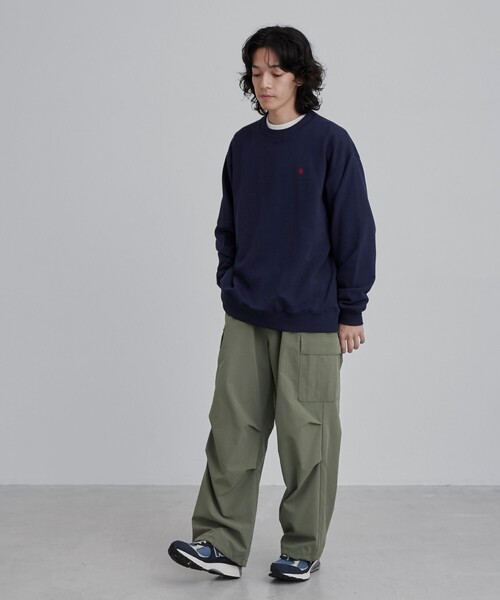 POLO BCS（ポロ ビーシーエス）の「POLO BCS（ポロ・ビーシーエス）ロゴ刺繍スウェット（スウェット・メンズ・ワインレッド/ネイビー/グレー・M/L/XL）」の4枚目の写真