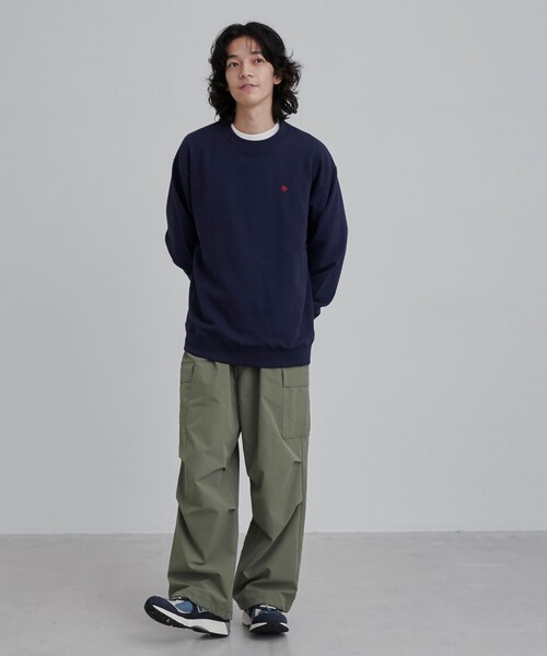 POLO BCS（ポロ ビーシーエス）の「POLO BCS（ポロ・ビーシーエス）ロゴ刺繍スウェット（スウェット・メンズ・ワインレッド/ネイビー/グレー・M/L/XL）」の6枚目の写真