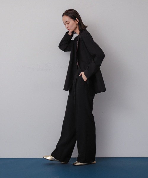 SENSE OF PLACE by URBAN RESEARCH（センスオブプレイスバイアーバンリサーチ）の「ダブルテーラードジャケット（テーラードジャケット・レディース・ブラック/ブラウン系その他/グレー・ONE）」の8枚目の写真