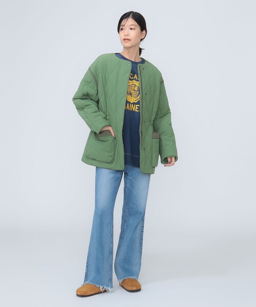 【セール】中綿 キルティング ブルゾン（S〜M）（ブルゾン）｜B:MING by BEAMS（ビーミングバイビームス）