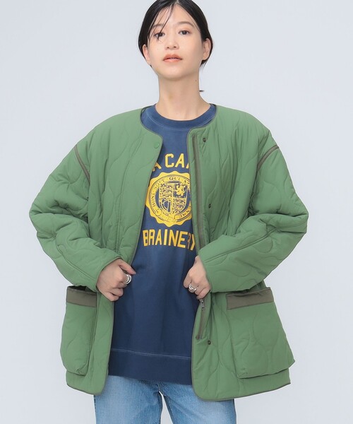 【セール】中綿 キルティング ブルゾン（S〜M）（ブルゾン）｜B:MING by BEAMS（ビーミングバイビームス）