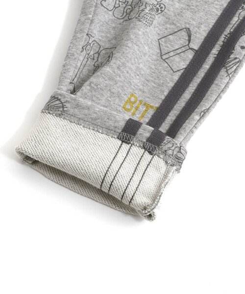 BIT'Z（ビッツ）の「【セットアップ可】音符柄&動物読書柄ジャージ風パンツ（その他パンツ・キッズ・カーキ/キナリ/グレー/ターコイズブルー・80/90/95/100/110/120）」の11枚目の写真