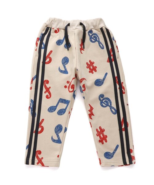 BIT'Z（ビッツ）の「【セットアップ可】音符柄&動物読書柄ジャージ風パンツ（その他パンツ・キッズ・カーキ/キナリ/グレー/ターコイズブルー・80/90/95/100/110/120）」の13枚目の写真