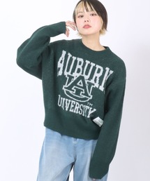 ニット セーター 「DISCUS×UNIV.E TOWN」カレッジニット　WEB限定 レディース メンズ DISCUS ATHLETIC/ディスカスアスレチック レディース トップス
