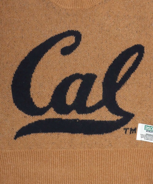 DISCUS ATHLETIC（ディスカス　アスレチック）の「DISCUS ATHLETIC×U.S.COLLEGE　ユニバーサルカレッジコラボ ジャガード編みニットプルオーバートップス レディース メンズ ユニセックス/セーター（ニット/セーター・レディース・スミクロ/ネイビー/マスタード/グリーン/ホワイト系その他/アイボリー/グレー/ネイビー系2・M）」の11枚目の写真