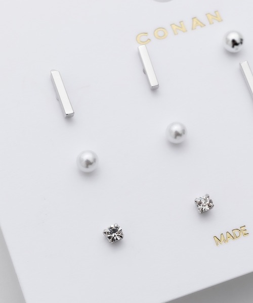ciite'(シーテ)の「ピアス 6セット / pierce 6 set(ピアス(両耳用)・レディース・ゴールド/シルバー・FREE)」の7枚目の写真