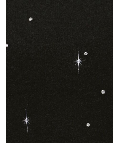 EMODA（エモダ）の「スパークビジューニット（ニット/セーター・レディース・グレー/ブラック/アイボリー・FREE）」の10枚目の写真