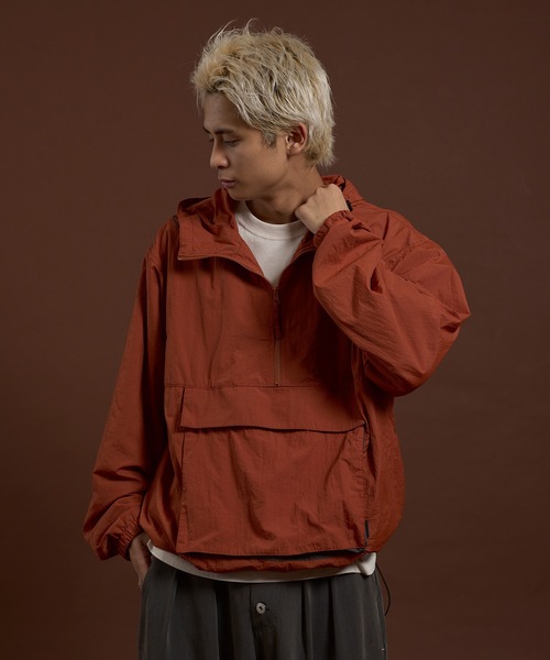 overprint アノラックパーカー XL セール】BICOLOR PIS ANORAK PARKA/バイカラーピスアノラック