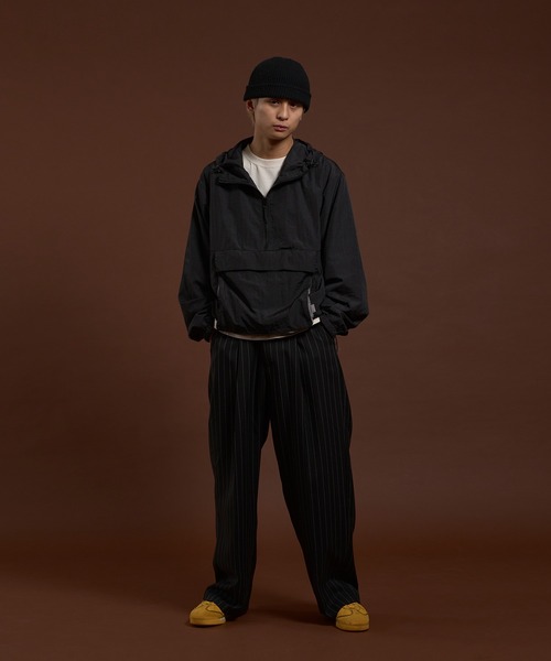 kutir(クティール)の「BICOLOR PIS ANORAK PARKA/バイカラーピスアノラックパーカー(ブルゾン・メンズ・オレンジ/ネイビー/ブラック・MEDIUM/LARGE)」の8枚目の写真