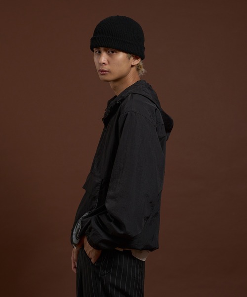 kutir(クティール)の「BICOLOR PIS ANORAK PARKA/バイカラーピスアノラックパーカー(ブルゾン・メンズ・オレンジ/ネイビー/ブラック・MEDIUM/LARGE)」の6枚目の写真