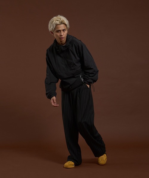 kutir(クティール)の「BICOLOR PIS ANORAK PARKA/バイカラーピスアノラックパーカー(ブルゾン・メンズ・オレンジ/ネイビー/ブラック・MEDIUM/LARGE)」の15枚目の写真