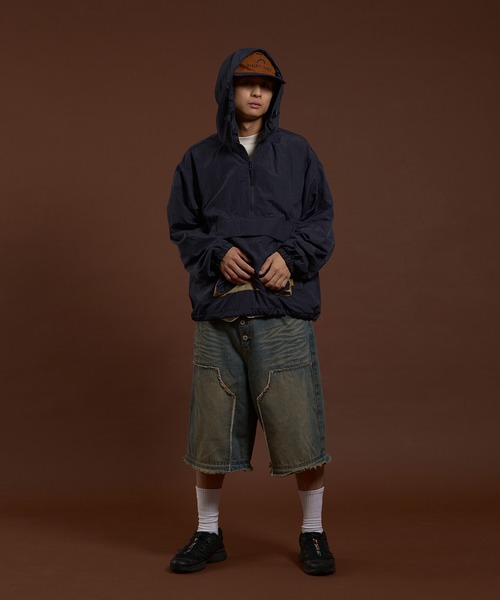 セール】BICOLOR PIS ANORAK PARKA/バイカラーピスアノラック