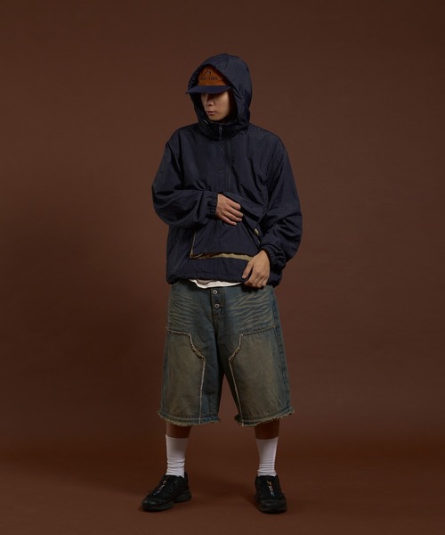 セール】BICOLOR PIS ANORAK PARKA/バイカラーピスアノラック