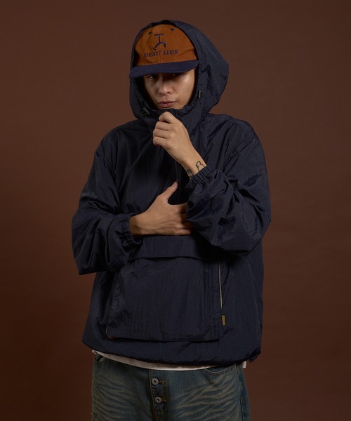 セール】BICOLOR PIS ANORAK PARKA/バイカラーピスアノラック