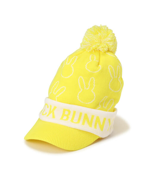 Jack Bunny!!】うさぎつば付きニットキャップ (UNISEX)（ニット