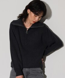 GALLEST | ニットアップジッププルオーバー(ニット/セーター)