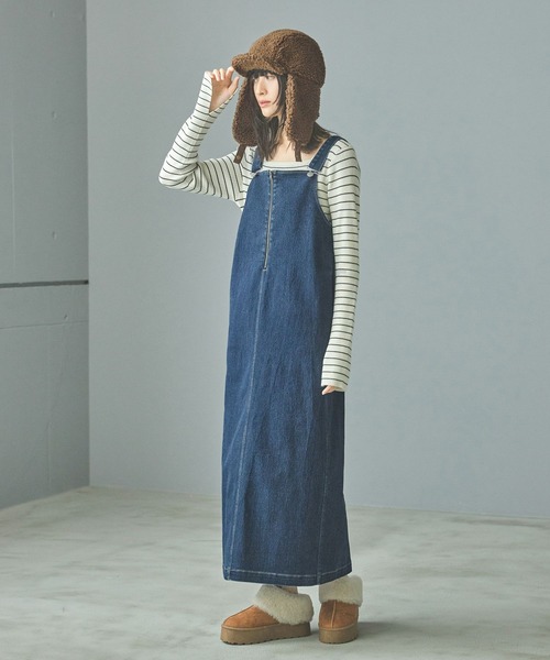 LAKOLE（ラコレ）の「ボアフライトキャップ / 149955（キャップ・レディース・ライトベージュ/ブラウン・FREE）」の14枚目の写真