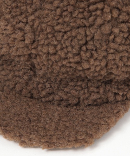 LAKOLE（ラコレ）の「ボアフライトキャップ / 149955（キャップ・レディース・ライトベージュ/ブラウン・FREE）」の4枚目の写真