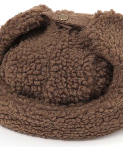 LAKOLE（ラコレ）の「ボアフライトキャップ / 149955（キャップ・レディース・ライトベージュ/ブラウン・FREE）」の6枚目の写真