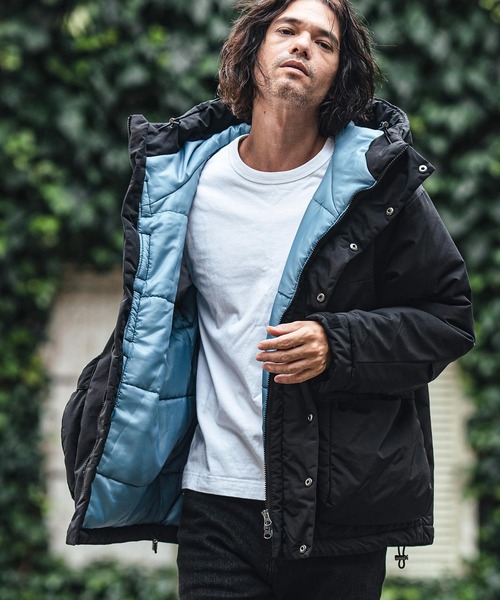 CAMBIO（カンビオ）の「mj10407-60-40クロス中綿アウトドアパーカー（その他アウター・メンズ・ダークグレー/ブラック/オリーブ系・M/L）」の2枚目の写真