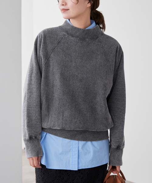 SLOBE IENA 別注モックネックスウェット SLOBE IENA（スローブイエナ）の「【HYGGE/ヒュッゲ】SLOBE別注