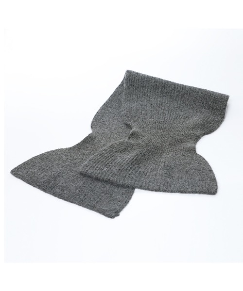 14+（イチヨンプラス）の「リサイクルヤーン差し込みマフラー（マフラー・レディース・グリーン/ピンク/ベージュ/グレー/チャコールグレー/ブルー・FREE）」の15枚目の写真