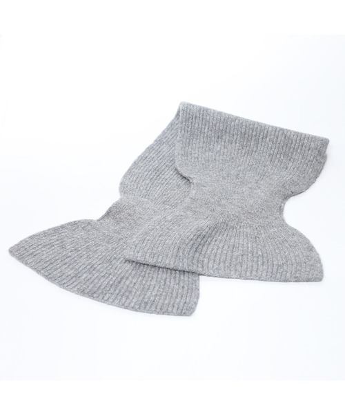 14+（イチヨンプラス）の「リサイクルヤーン差し込みマフラー（マフラー・レディース・グリーン/ピンク/ベージュ/グレー/チャコールグレー/ブルー・FREE）」の16枚目の写真