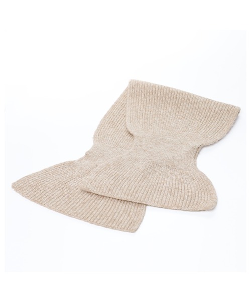 14+（イチヨンプラス）の「リサイクルヤーン差し込みマフラー（マフラー・レディース・グリーン/ピンク/ベージュ/グレー/チャコールグレー/ブルー・FREE）」の17枚目の写真