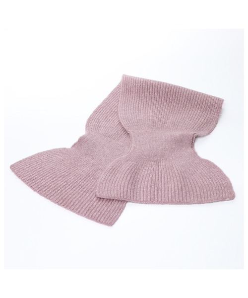 14+（イチヨンプラス）の「リサイクルヤーン差し込みマフラー（マフラー・レディース・グリーン/ピンク/ベージュ/グレー/チャコールグレー/ブルー・FREE）」の20枚目の写真