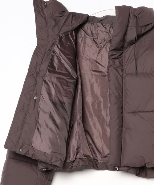 フード付き中綿パフブルゾン（ダウンジャケット/コート）｜Solace